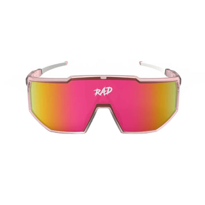 RAD - Drip Shades Sunglasses - Frosted Pink Frames