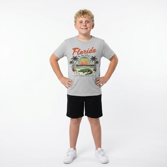 Sunshine State Florida Youth & Toddler Graphic Tshirt