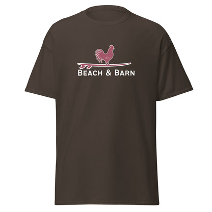 Beach & Barn Tee Surfing Chicken Men's T-Shirt