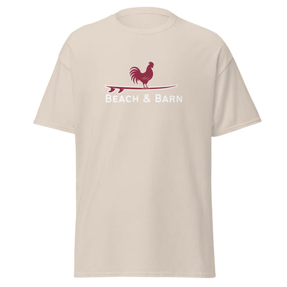 Beach & Barn Tee Surfing Chicken Men's T-Shirt