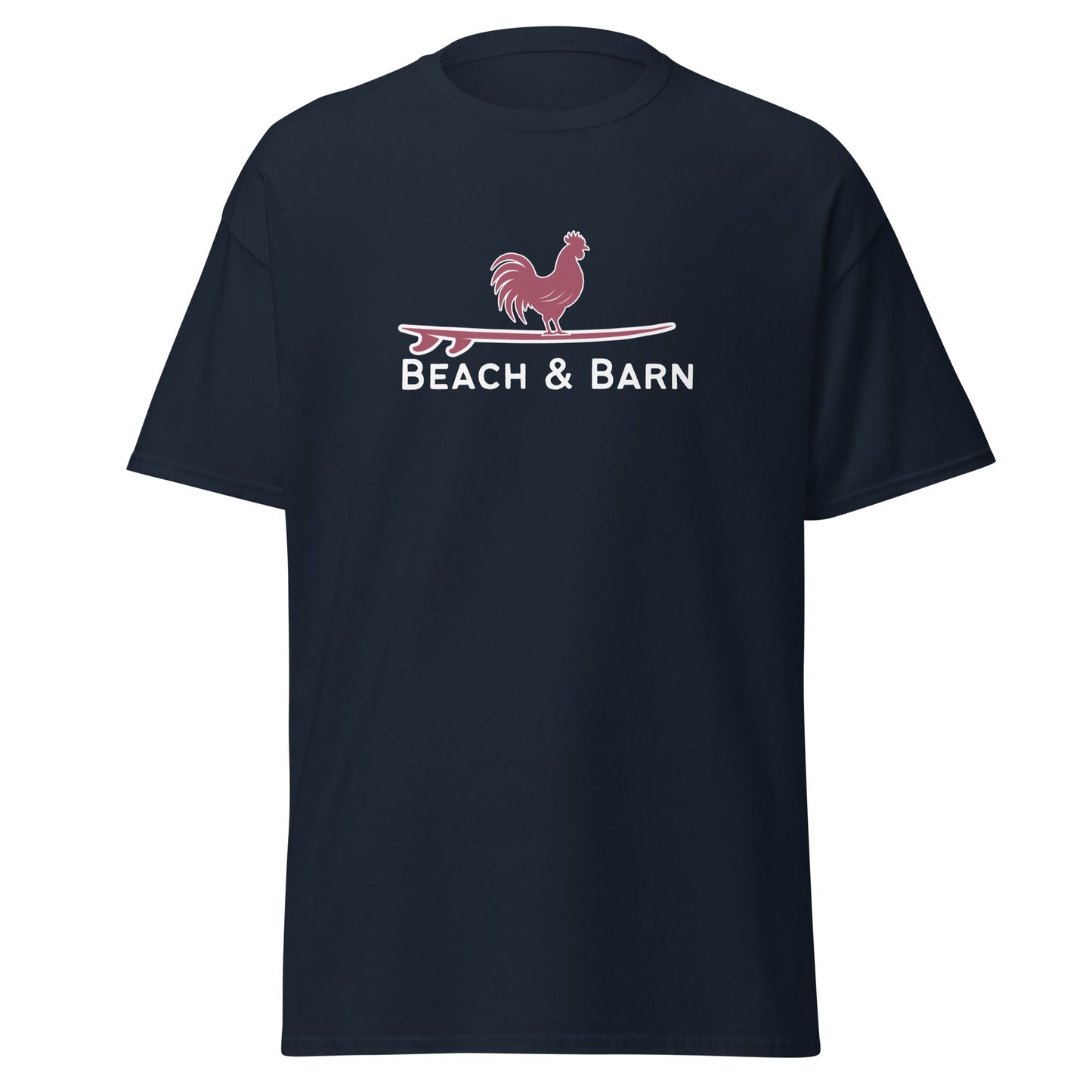Beach & Barn Tee Surfing Chicken Men's T-Shirt