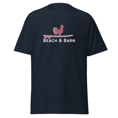 Beach & Barn Tee Surfing Chicken Men's T-Shirt
