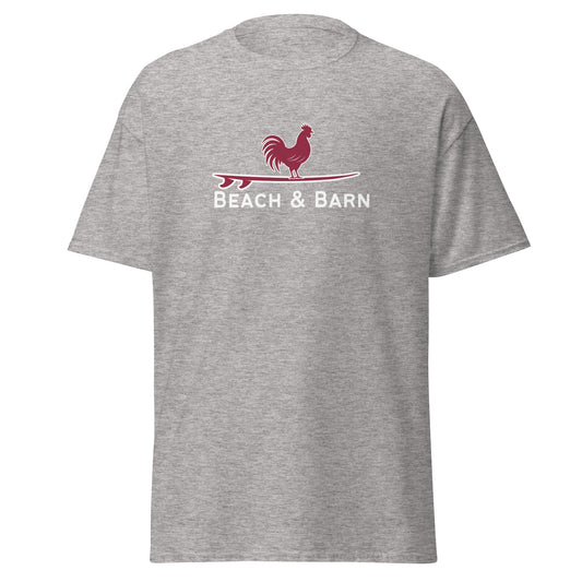 Beach & Barn Tee Surfing Chicken Men's T-Shirt