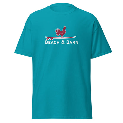 Beach & Barn Tee Surfing Chicken Men's T-Shirt